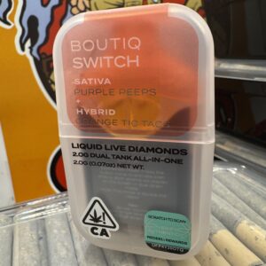 Boutiq Switch Disposable – V4 Purple Peeps X Orange Tic-Tac