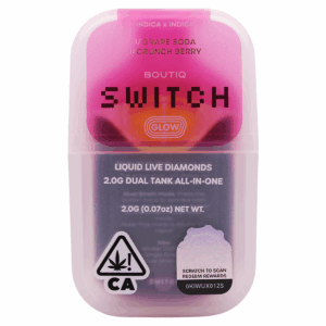 Boutiq Switch Disposable - Grape Soda x Crunch Berry (Indica x Indica)