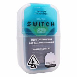 Boutiq Switch Disposable - Warhead x Blue Crack (Sativa x Sativa)
