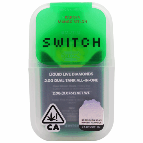 Boutiq Switch Disposable - Papaya x Mango Melon (Indica x Indica)