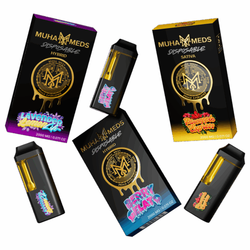 Muha Meds – 2g Premium Cannabis Extract Disposable Vape