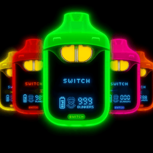 Boutiq Switch V4 Glow Edition - Dual-Strain Liquid Diamond Vape (2g)